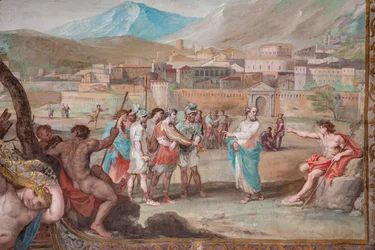 Bacchus, Lycurgus och Hermes Trismegistus