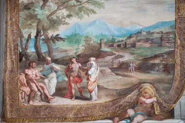 Gråtande Bacchus och Ariadn