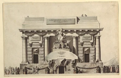 Design för Temple of Justice eller Temple of Immortality