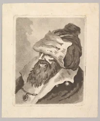 Utvalda fragment från de mest intressanta målningarna och bilderna av vännen..., 1700-talet.