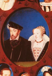Porträtt av Henrik II av Frankrike (Saint-Germain-en-Laye