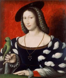 Porträtt av Marguerite av Navarra