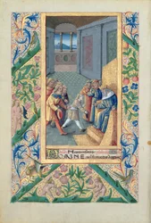 Lat. Q.v.I.126 f.53v David skickas till Saul, från Louis d