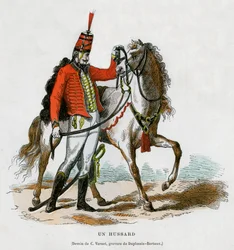 En husar, tidigt 1800-tal 1882-1884