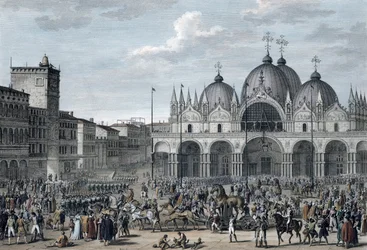 Fransmännens intåg i Venedig, Floreal, år 5 maj 1797