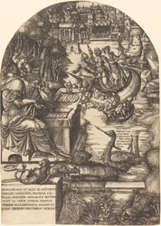 Jean Duvet som Sankt Johannes evangelisten