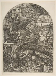 Satan på väg i tusen år, från Apocalypse.n.d.