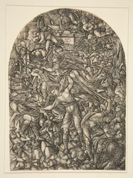 The Angel Sounding the sixth Trumpet, från Apocalypse-serien