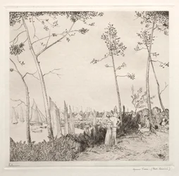 Promenaden i hamnen