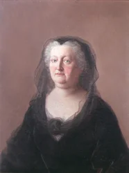 Elisabet Kristina av Braunschweig-Wolfenbüttel, Tysklands kejsarinna (1691-1750), hustru till den tysk-romerske kejsaren Karl VI (1685-1740), 1743-44