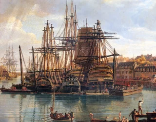 Hamnen i Brest