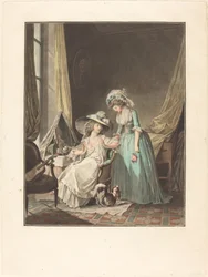 Den svåra bekännelsen, 1787.