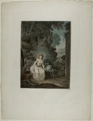 Madame Dugazon i operan "Nina, ou La folle par amour" (Nina, eller kvinnan galen av kärlek)