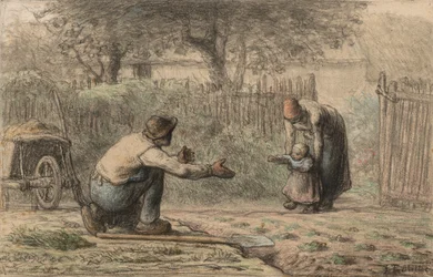 Första stegen, c. 1858-1866.