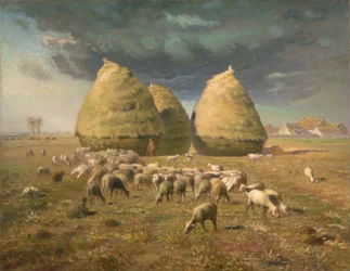 Höstackar: höst, cirka 1874