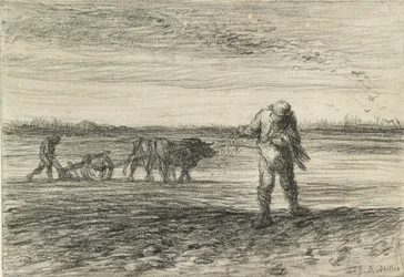 Man plöjer och ytterligare en sådd, 1849-1852