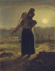 Norman mjölkpiga, 1853-54