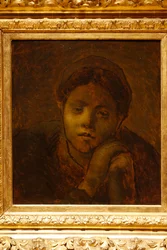 Herde vilande på sin käpp, 1872