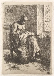Sömmerskan, 1853.