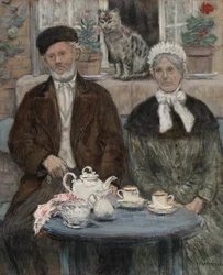 Afternoon Tea, ca. 1880.