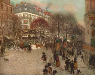 Boulevard Des Italiens, Paris, c1908