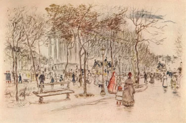 Place de la Madeleine, 1915