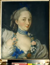 Vår. Porträtt av prinsessan Nathalie Pavlovna Shcherbatova (nee Balk Polev
