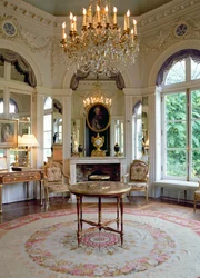 Oktagonal salong hos Comtesse de Provence