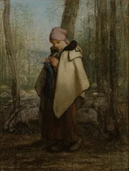 Den stickande herdinnan