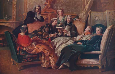 Läsningen av Molière, 1728, 1937
