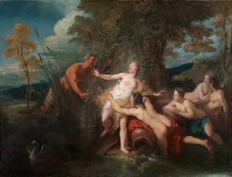 Pan och Syrinx, 1720