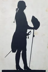 Siluett av en man
