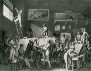 The Studio of Jacques Louis David (1748-1825)