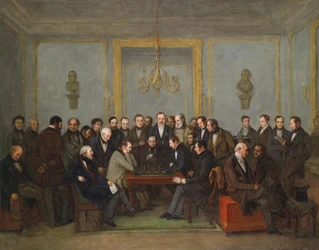 Episk schackmatch mellan Pierre Saint Amant och Howard Staunton 1843