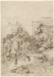 Don Quijote attackerar Biscaya
