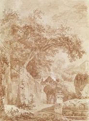 Ingång till Fontanone, Villa d