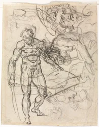 Figurstudier (verso)