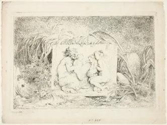Satyrernas dans, från Bacchanales, eller Satyrernas lekar