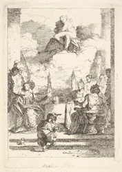 Banketten av Anthony och Cleopatra, ca. 1764.