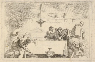 Den sista måltiden, ca. 1761-64.