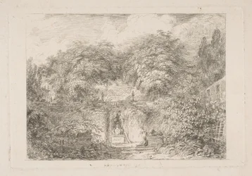 Lilla parken, ca. 1763.