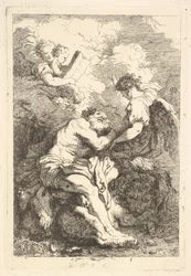 Visionen av Saint Hieronymus, ca. 1761-65.