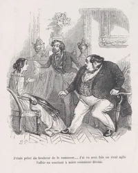 Jag berövades lyckan att plocka upp den... Jag såg hundra gånger en smidig rival..., 1843.