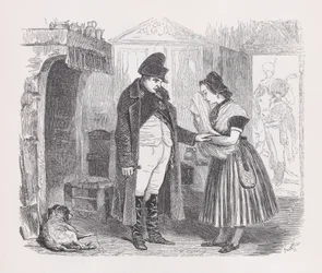 Minnen av folket från Bérangers kompletta verk, 1836.