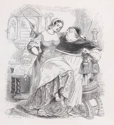 Den gode påven från The Complete Works of Béranger, 1836.
