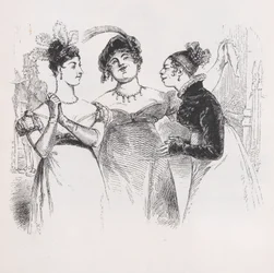 The opinion of these ladies från The Complete Works of Béranger, 1836.