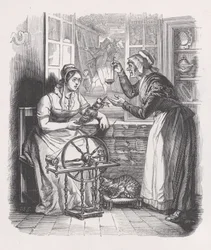 Krigsfången från The Complete Works of Béranger, 1836.