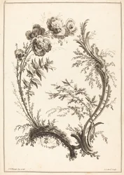 Prydnad med blommor