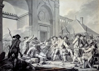 Fallet Nancy: Den 31 augusti 1790 inledde markisen de Bouillé (1739-1800) ett förtryck mot soldaterna i garnisonen i Nancy, i uppror mot deras officerare. Striden ägde rum framför vaktposten vid Stainville Gate, under vilken