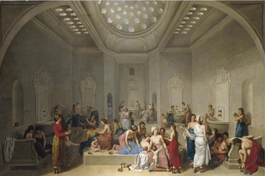 Turkiskt bad, hammam, 1785